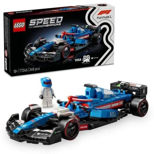 Voiture de course Lego Speed Champions Visa Cash App RB VCARB 01 F1 248 pièces