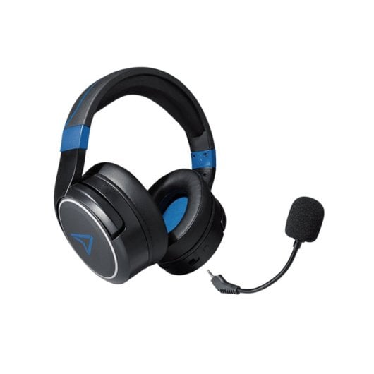 Auricular Steelplay HP51 Wireless Gaming Negro/Azul Circumaural 32h USB-C 3.5mm Extraíble