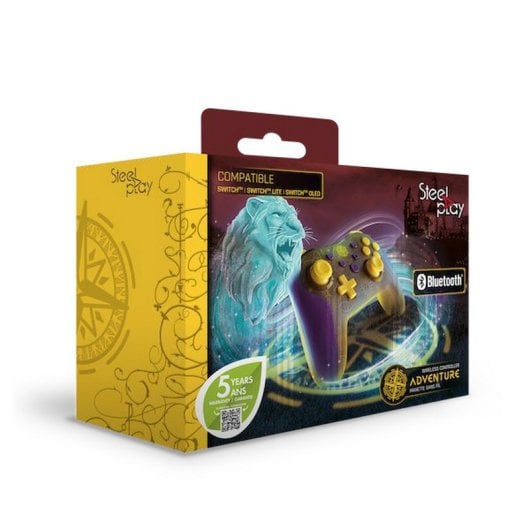 Steelplay Adventure Magic Mando Inalámbrico Bluetooth para Nintendo Switch/Lite/OLED