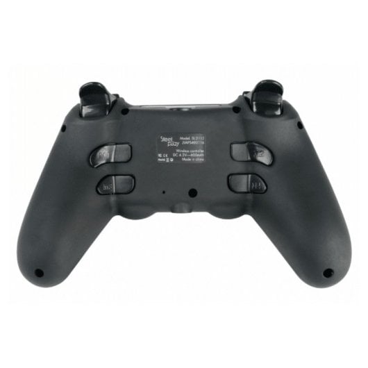Gamepad Steelplay JVAMUL00151 Rojo Retroiluminación LED Botones Programables 3m PS4/PC