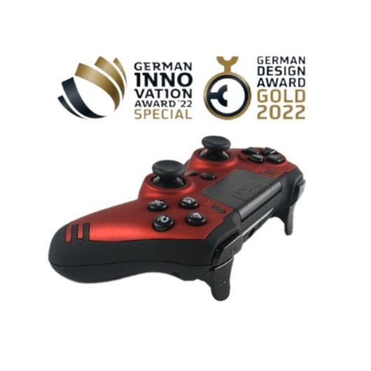 STEELPLAY - SLIM PACK - WIRELESS CONTROLLER - RUBY RED (PS4)