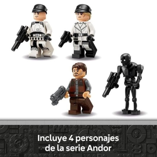 LEGO Star Wars Andor Caca Estelar Rebelde Ala-U 75399 594 peças