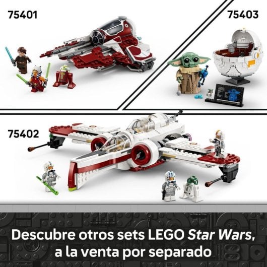 Lego Star Wars: Andor™ Caza Estelar Rebelde Ala-U, Kit de Maqueta Construible para Niños de 8+ Años