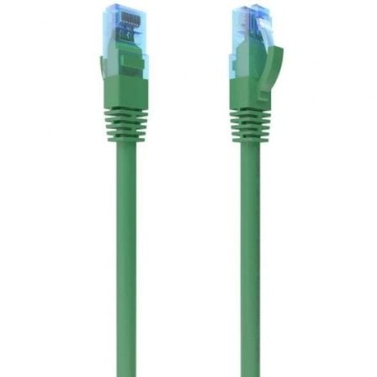Cable de red AISENS RJ45 Cat6 UTP AWG26 CCA 0,3m Verde alta velocidad