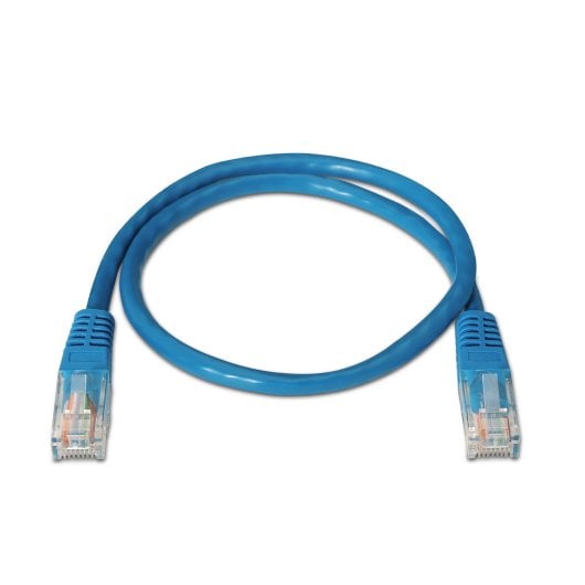 Cable de red AISENS A135-0243 Cat6 2m UTP AWG24 Azul 100% cobre