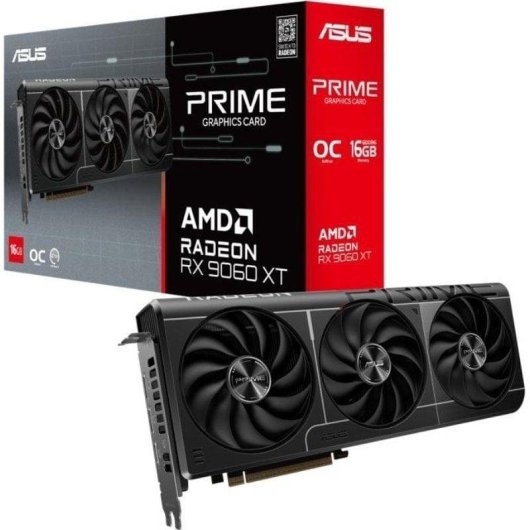 Placa gráfica ASUS Radeon RX 9060 XT OC 16GB GDDR6 FSR 4