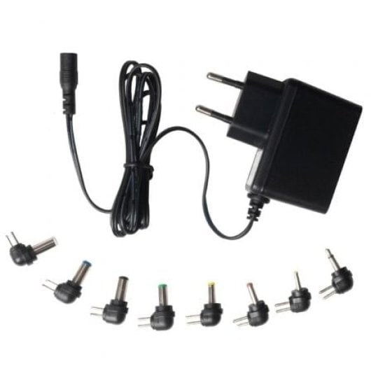 Cargador Fonestar AD-520F 10W 5V 2A 8 Conectores Intercambiables Alta Eficiencia