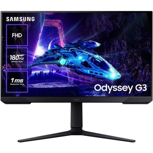 Monitor Samsung Odyssey G3 LS24DG304EUXEN 24? Full HD 180Hz VA FreeSync HDR10 Regulable en altura