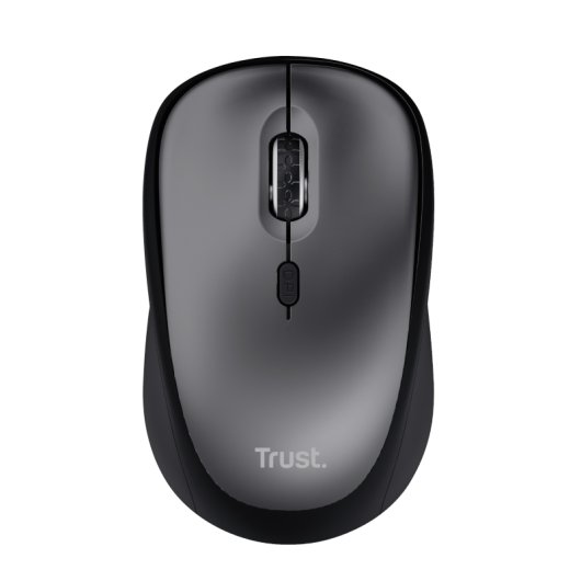 Ratón Trust inalámbrico 1600 DPI compacto silencioso reciclado Clevergreen