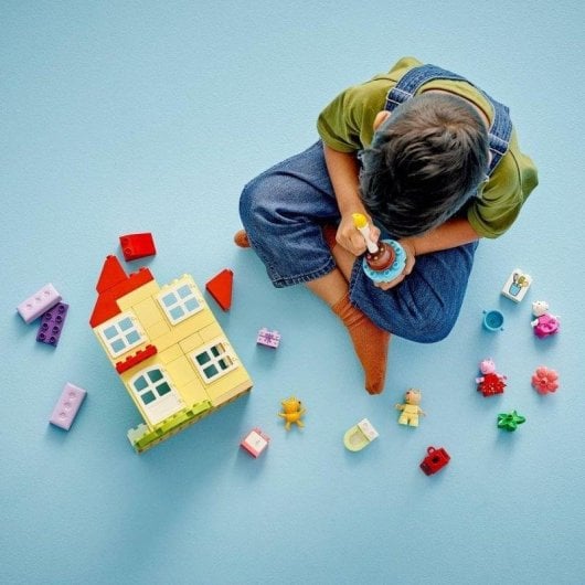 LEGO DUPLO Casa de Cumpleaños de Peppa Pig 10433 59 peças