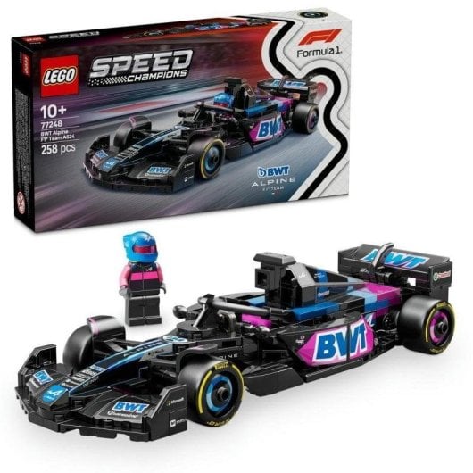 LEGO Speed Champions BWT Alpine F1 Team A524 77248 258 peças