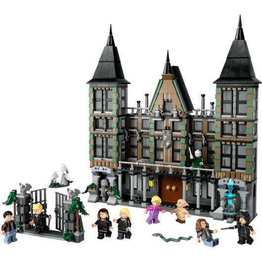 Lego Harry Potter Mansión Malfoy: Maqueta Y Figuras De Draco, Dobby Y Voldemort 76453