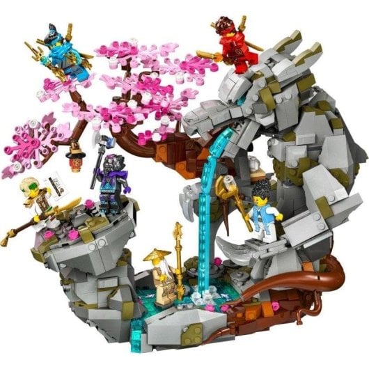 Bauspielzeug LEGO Santuario De Piedra Del Dragón 71819 Ninjago 1212 Teile