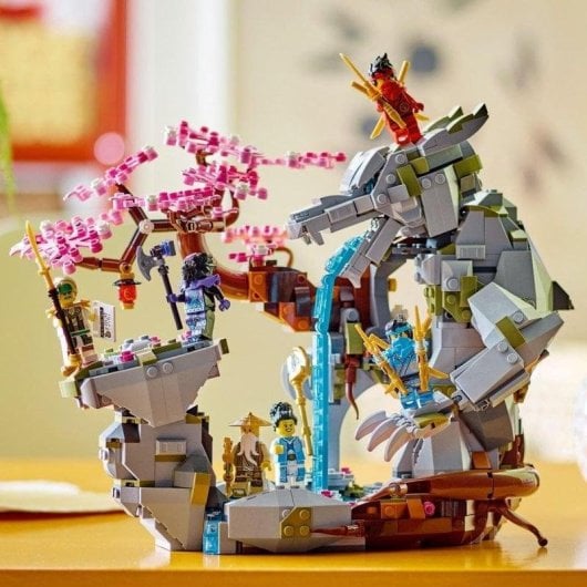 Bauspielzeug LEGO Santuario De Piedra Del Dragón 71819 Ninjago 1212 Teile