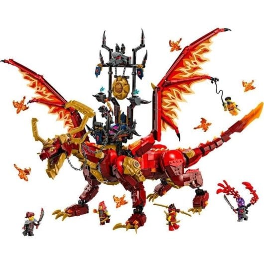 Set de Juguete LEGO Ninjago Dragón Fuente del Movimiento 1716 piezas articulado