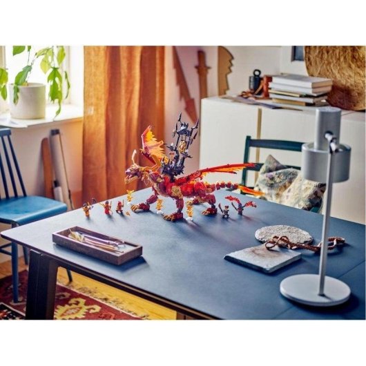 Set de Juguete LEGO Ninjago Dragón Fuente del Movimiento 1716 piezas articulado