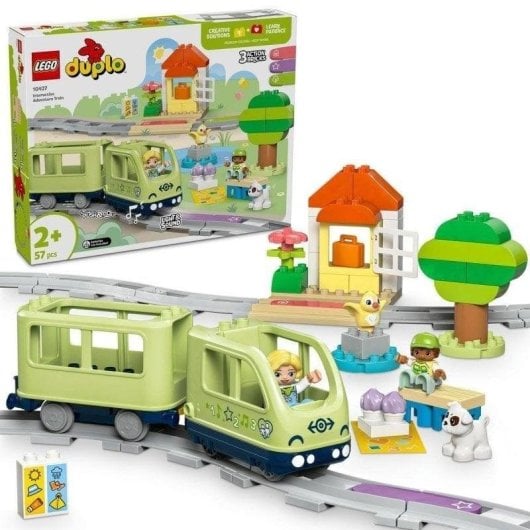 LEGO Duplo Aventure Ferroviaire Interactive 10427 57 pièces