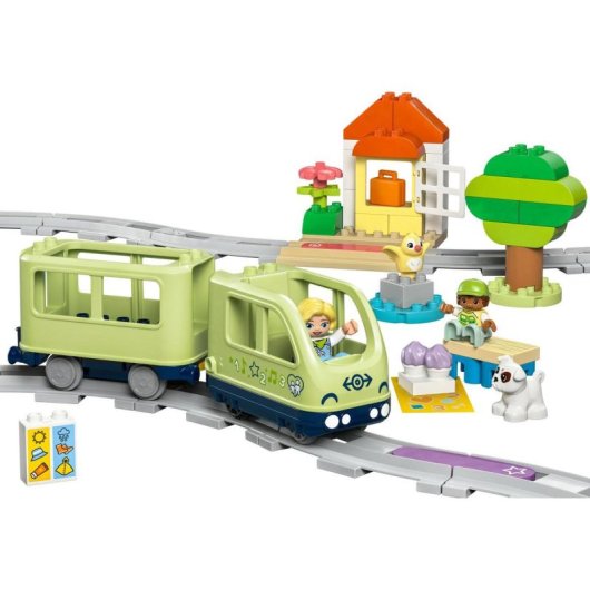 Lego Duplo Aventura Ferroviaria: Juguete Educativo Interactivo Para Niños De 2+ Años 10427