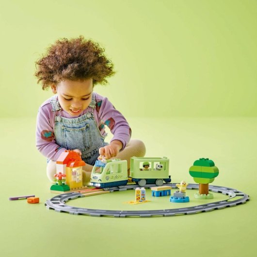 Lego Duplo Aventura Ferroviaria: Juguete Educativo Interactivo Para Niños De 2+ Años 10427