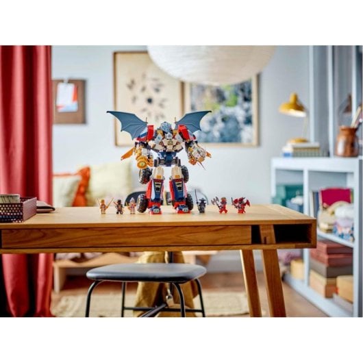 Lego Ninjago Meca Ultra Combo: Set 4 En 1 Con Coche, Jet Y Dragón Para Niños De 9+ Años 71834