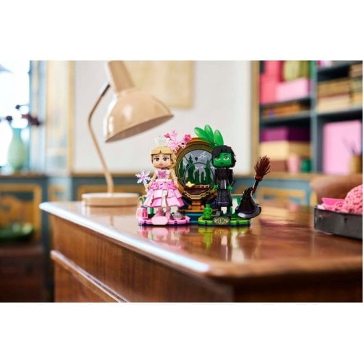Lego® Wicked Figuras De Elphaba Y Glinda Juego De Construcción De Juguetes, Regalo Para Niños 75682