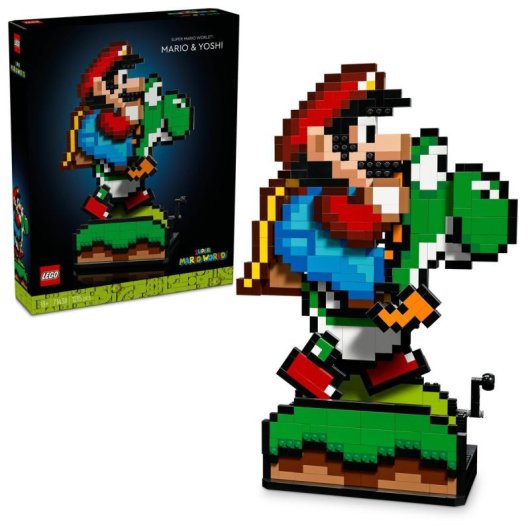 Lego® Super Mario™ Super Mario World™: Mario Y Yoshi Set Nintendo® Coleccionable Para Adultos 71438