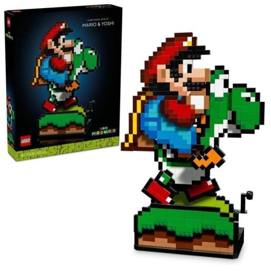 LEGO Super Mario Super Mario World Mario und Yoshi 71438 1215 Teile