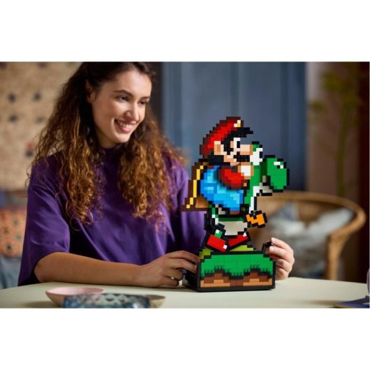 Lego® Super Mario™ Super Mario World™: Mario Y Yoshi Set Nintendo® Coleccionable Para Adultos 71438