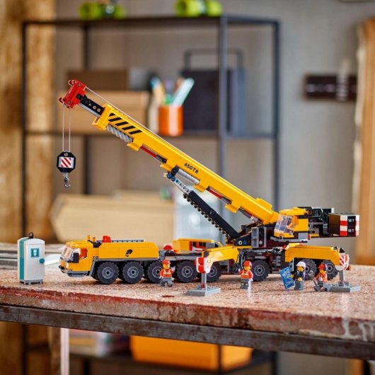 Lego® Grúa De Obra Móvil Amarilla