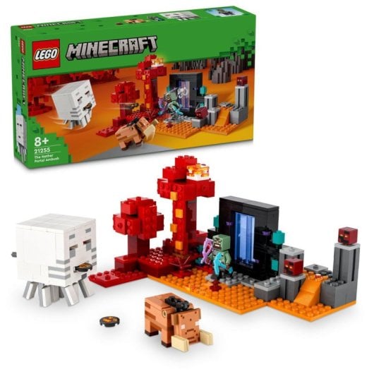Lego® La Emboscada En El Portal Del Nether