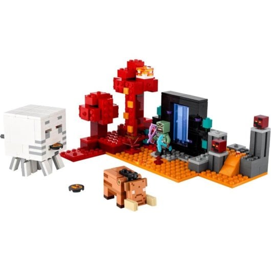 Lego® La Emboscada En El Portal Del Nether