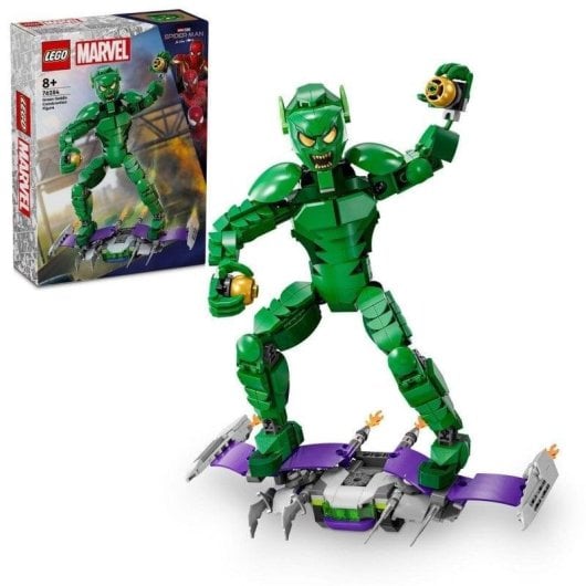 Figura de construção LEGO Marvel Duende Verde 76284 articulada