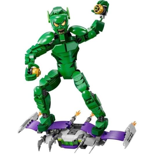 Figura de construção LEGO Marvel Duende Verde 76284 articulada