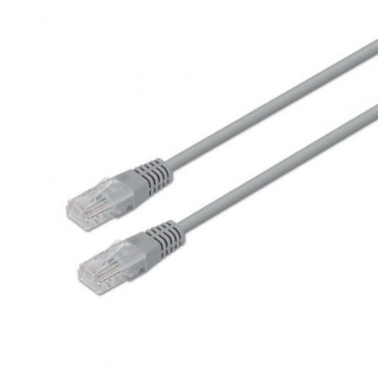 Cable de red AISENS A133-0183 Cat.5e 10m Gris UTP AWG24