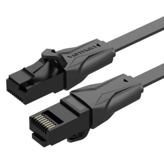 Cable de Red Vention IBABL Cat.6 10m UTP RJ45 Chapado Oro Negro