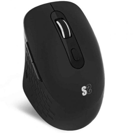 Ratón SUBBLIM inalámbrico Dual 1600 DPI Silent Click Battery Black