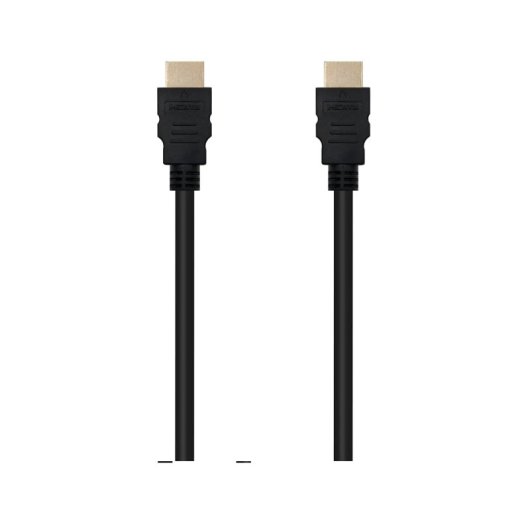 HDMI-Kabel Nanocable HDMI-Stecker-HDMI-Stecker 10 m Schwarz