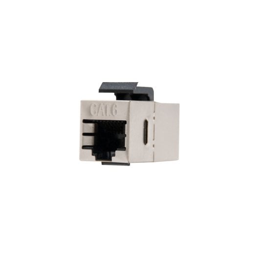 Cabo Nano RJ45 Cat.6 STP blindado metálico RoHS fêmea/fêmea emendado