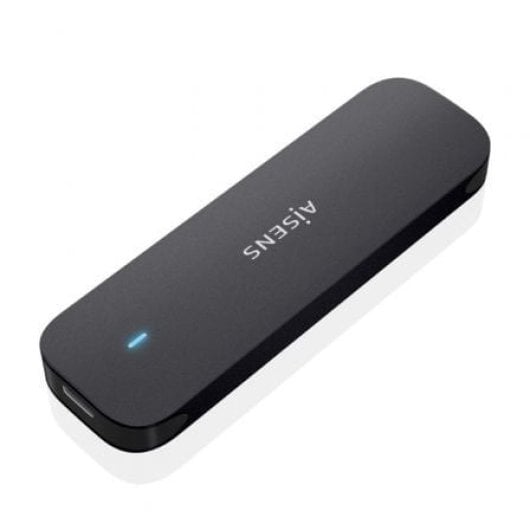 Caja externa M.2 NVMe AISENS ASM2-024B Aluminio Negro USB 3.2 Gen2 Plug and Play