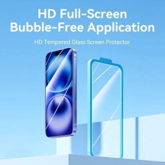 Protector de Pantalla Vention KUMTCA-30 Cristal Templado iPhone 15 Pro + Instalador