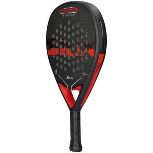 Pala Siux Tsunami Revolution Carbono 3K Balance Medio Control Avanzado Rojo/Negro