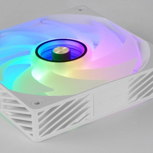 Mars Gaming Mf-si4kit Kit 4x Ventiladores Argb 120mm Fdb Mando A Distancia Y Hub Blanco