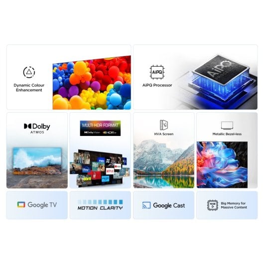 TCL LED 55" 55P6K UltraHD 4K Dolby Audio HDR10 Google TV