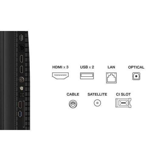 TCL QLED 55" 55P7K UltraHD 4K Dolby Atmos Google TV