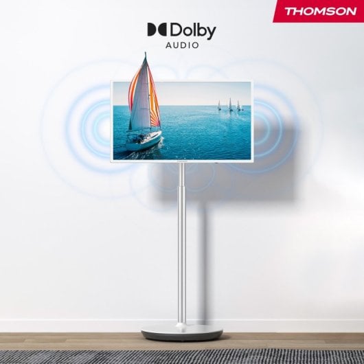 Thomson LCD 32" 32HA4M44 Televisión Portátil con Batería Android TV