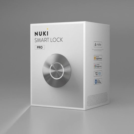 Fechadura eletrónica Nuki Smart Lock Pro WiFi Bluetooth Matte Motor Brushless