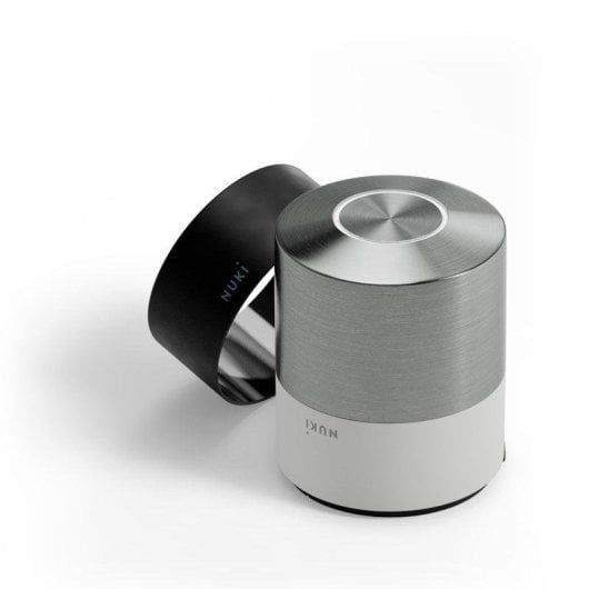 Türschloss Nuki Smart Lock Pro WiFi und Bluetooth Öffnung mit App Kompatibel mit Alexa, Google Home, Apple HomeKit und Matter