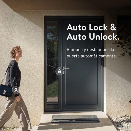 Türschloss Nuki Smart Lock Pro WiFi und Bluetooth Öffnung mit App Kompatibel mit Alexa, Google Home, Apple HomeKit und Matter