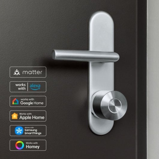 Serrure connectée Nuki Smart Lock Ultra en acier inoxydable