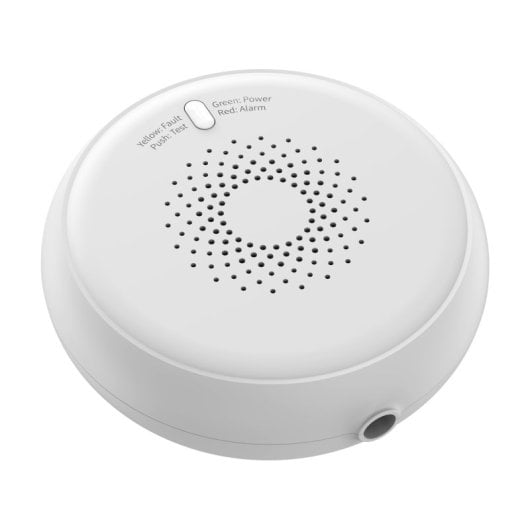 Detector de Gas Imou inalámbrico interconectable 2400MHz 70dB DC 12V Blanco para hogar